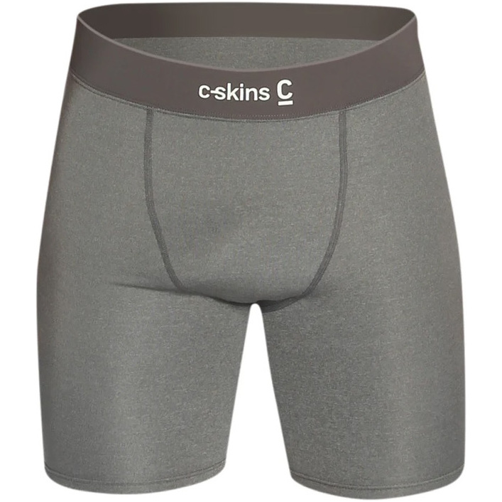 2025 C-Skins Mens Sessions Undershorts C-US - Deep Heather Grey